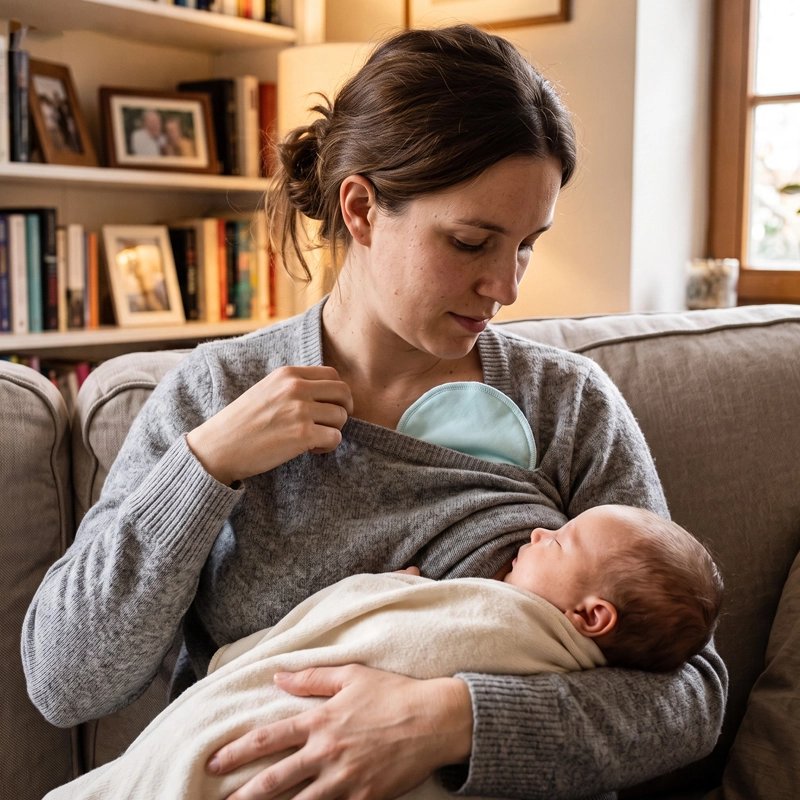 maman livre bebe Coussinets d'allaitement