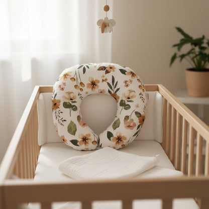 Coussin allaitement berceau chambre