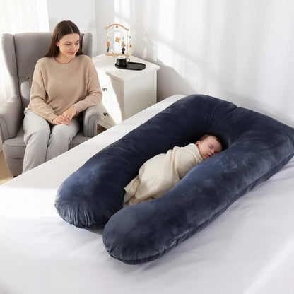 bebe dort coussin allaitement grossesse