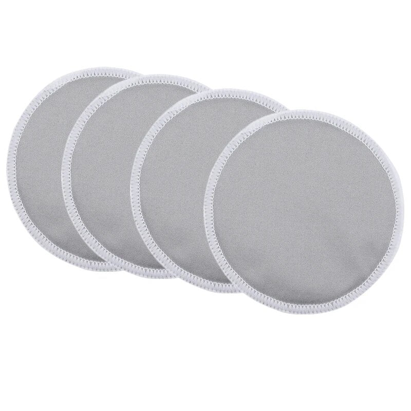 coussinet d'allaitement lavable gris