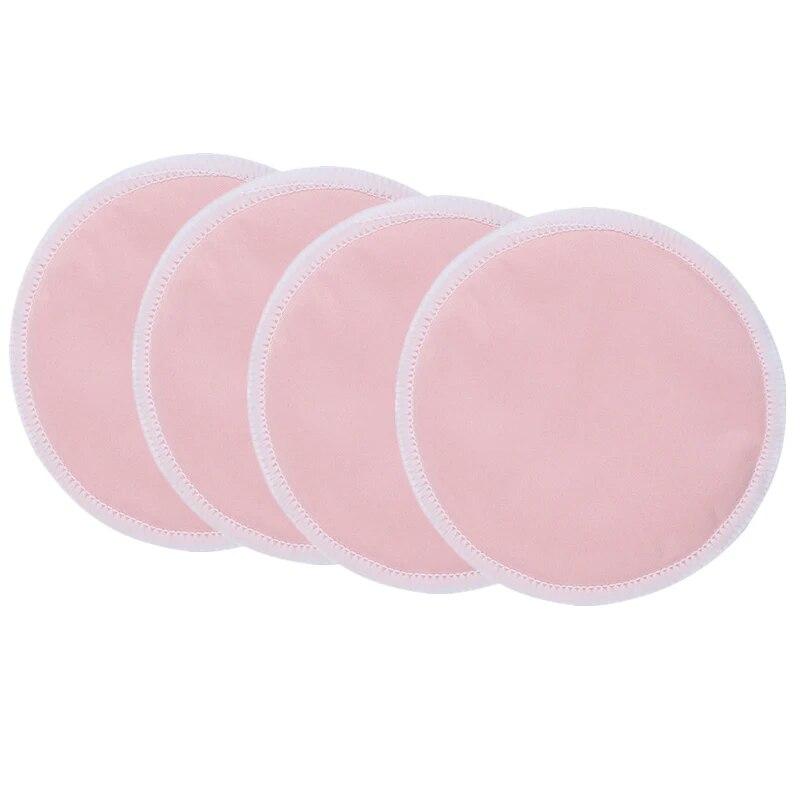 coussinet d'allaitement lavable rose