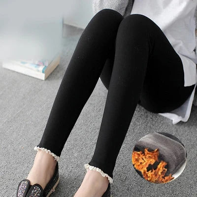 legging grossesse | Doublé Velours