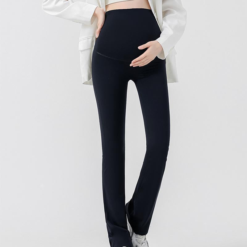 femme debut legging grossesse evase chemise blanche