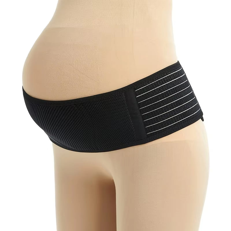 femme enceinte ceinture grossesse couleure noire