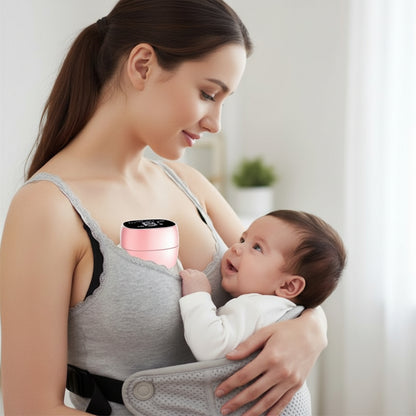 jeune mere bebe tire lait portable 