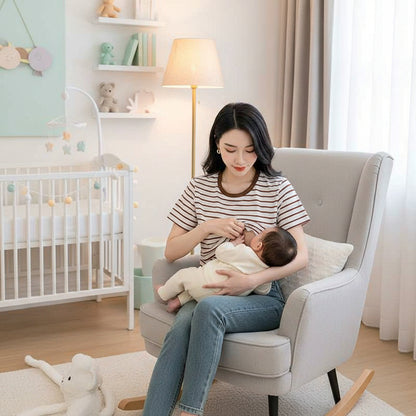 maman allaite bebe chambre bebe t shirt allaitement marron