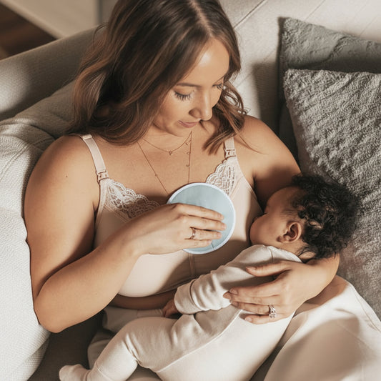 maman bebe coussinet d'allaitement lavable