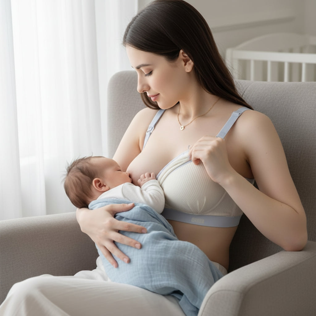 maman bebe tete soutien gorge allaitement 