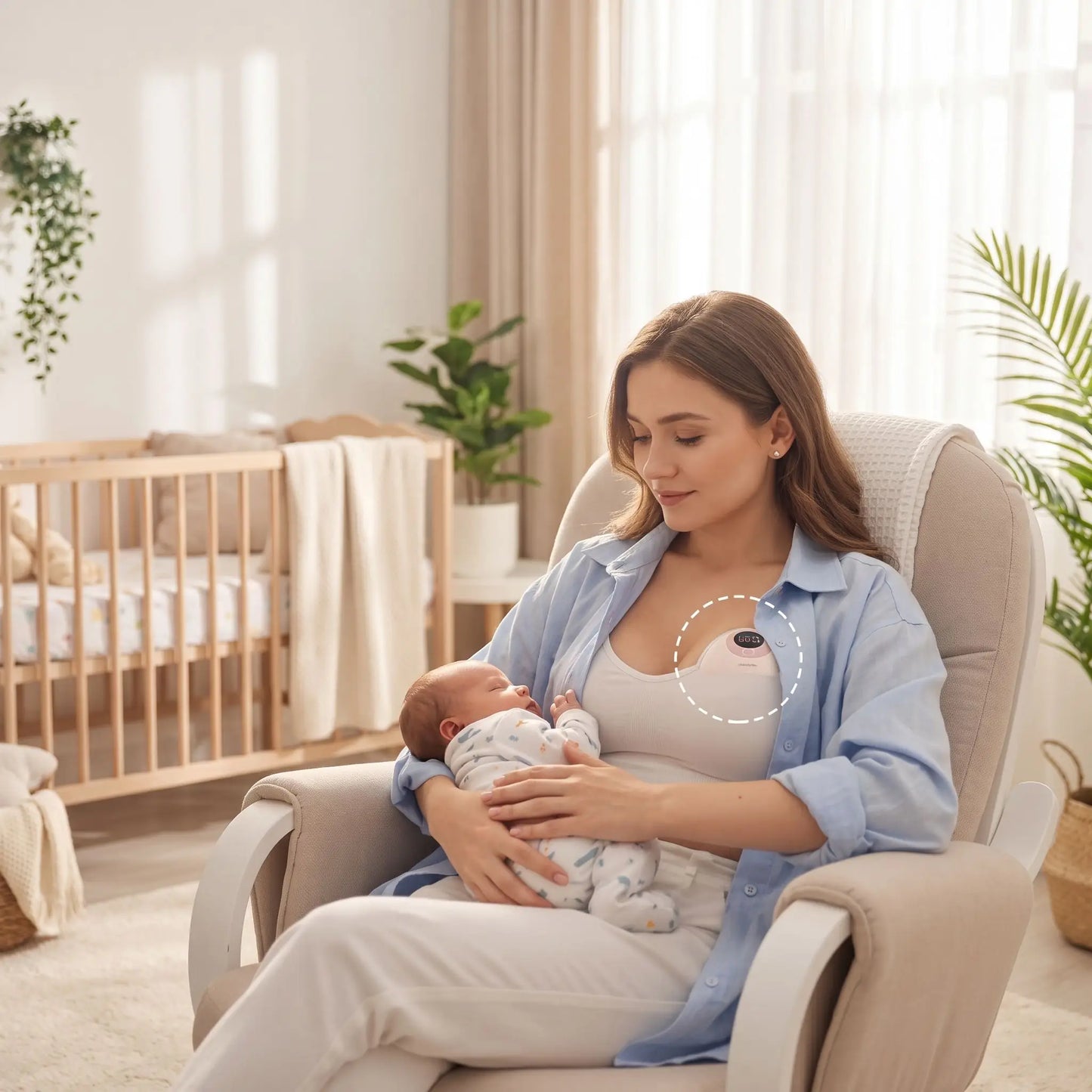 maman bebe tire lait electrique portable chaise