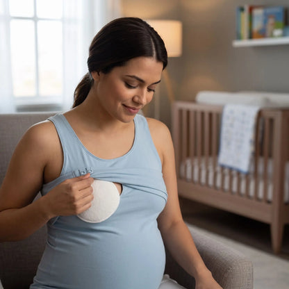 maman coussinet d'allaitement chambre bebe