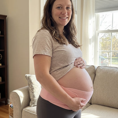maman enceinte-ceinture de grossesse canape