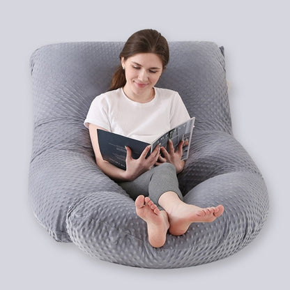 maman lit livre coussin de grossesse-frome G