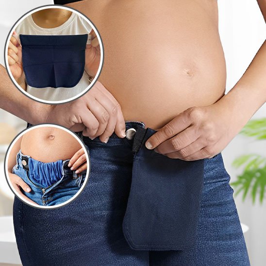maman portant-ceinture de grossesse 