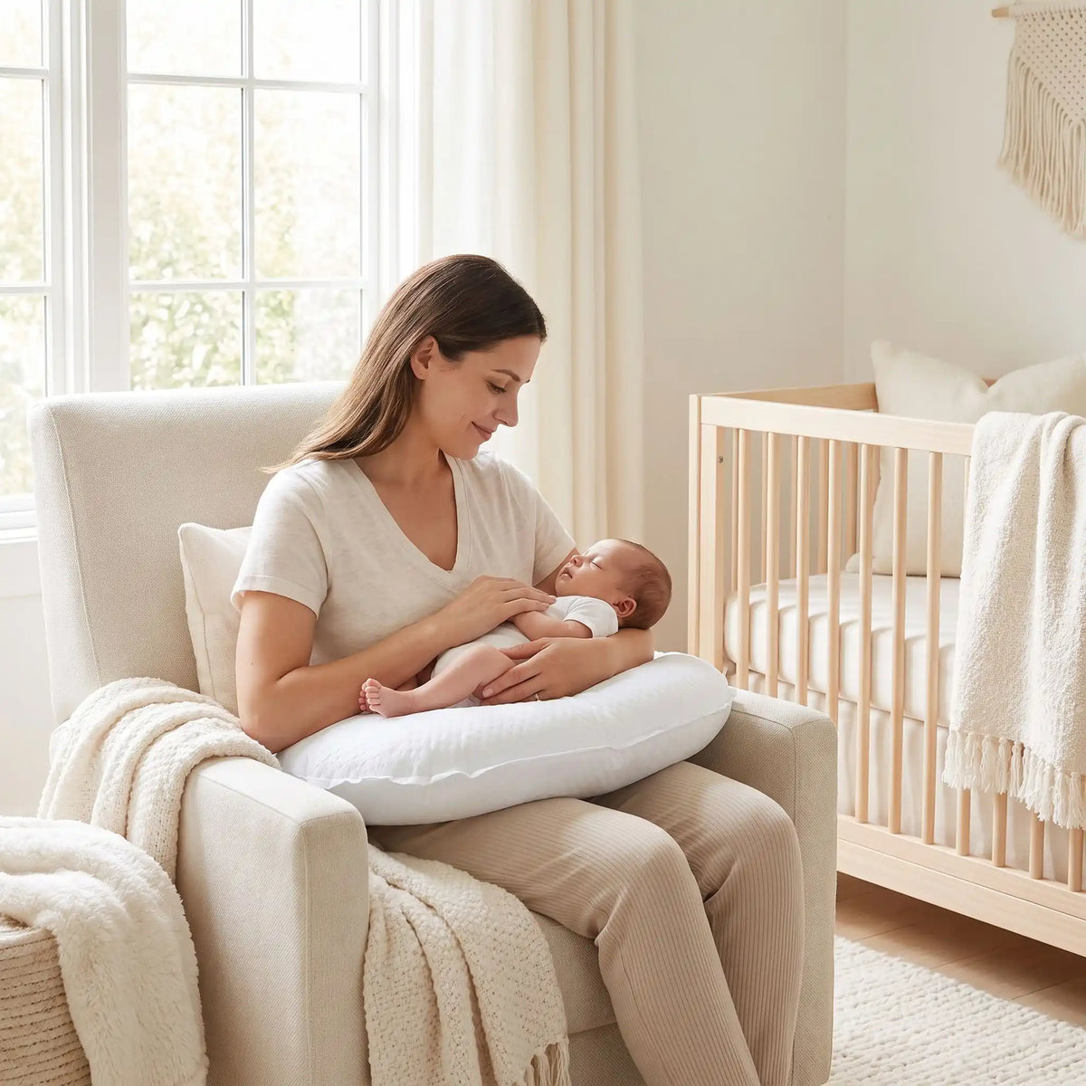 maman bebe coussinet d allaitement