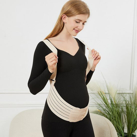 mere enceinte teant ceinture de grossesse bretelle
