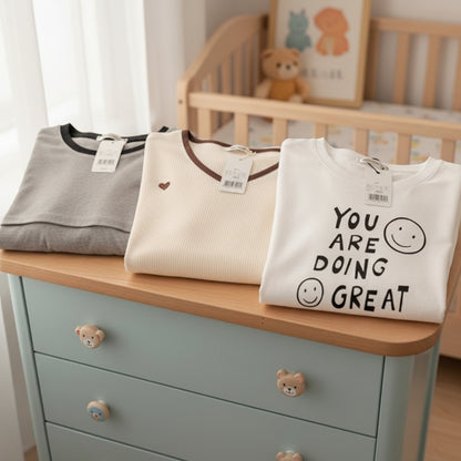 T shirt allaitement berceau